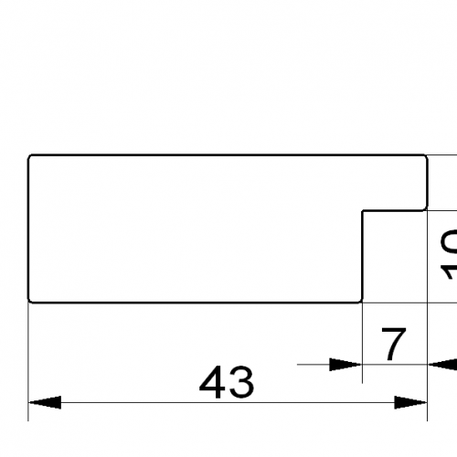 Srebrna nowoczesna rama - 5